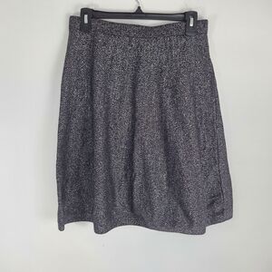 Elegant Black and Gray Women's Skirt‎